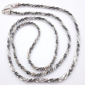 New sterling sterling sterling silver silver silver 18 inch chain 5.4 grams